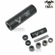Silencer 14mm Cw/ccw Air Force Type 107mm Black Fma (fma-tb705) Silencer 14mm Cw/ccw Air Force Type 107mm Black Fma (fma-tb705)