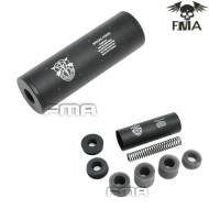 Silencer 14mm Cw/ccw Special Force Type 107mm Black Fma (fma-tb706) Silencer 14mm Cw/ccw Special Force Type 107mm Black Fma (fma-tb706)