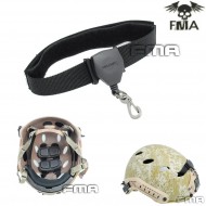 Base Jump Lanyard Black Nvg For Helmets With Holes Fma (fma-tb721)