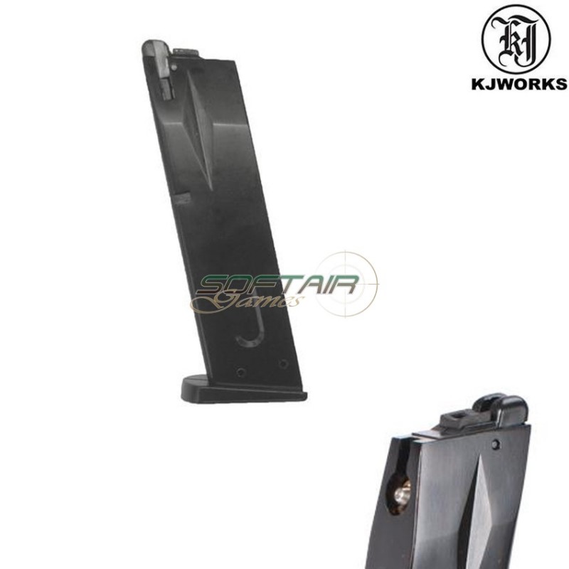 Gbb Magazine 25bb For Hfc/kjw Beretta M9/m9a1/m92 Kjworks (kjw-carm9g)