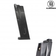 Gbb Magazine 25bb For Hfc/kjw Beretta M9/m9a1/m92 Kjworks (kjw-carm9g)
