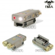 Red Laser & Torcia Dark Earth Las-peq10 Fma (fma-tb754)