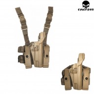 Pannello Auto Lock Fondina Duty Dark Earth Per 1911 Emerson (bd6103ds)