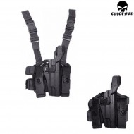 Pannello Auto Lock Fondina Duty Black Per 1911 Emerson (bd6103bs)