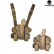 Pannello Auto Lock Fondina Duty Dark Earth Per M92 Emerson (bd6106ds)