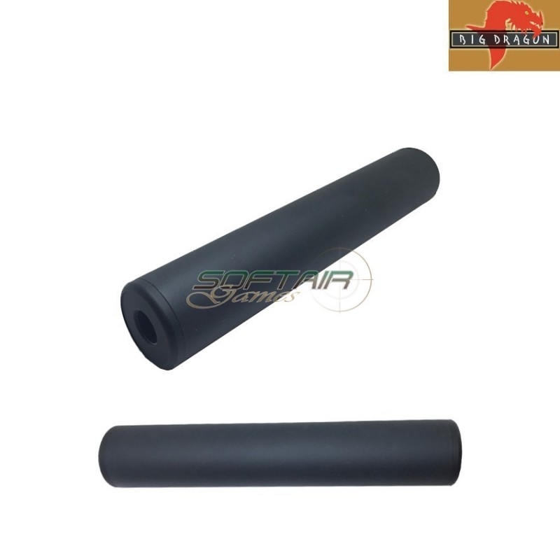 Silencer Smooth Style Black Big Dragon (bd0482)