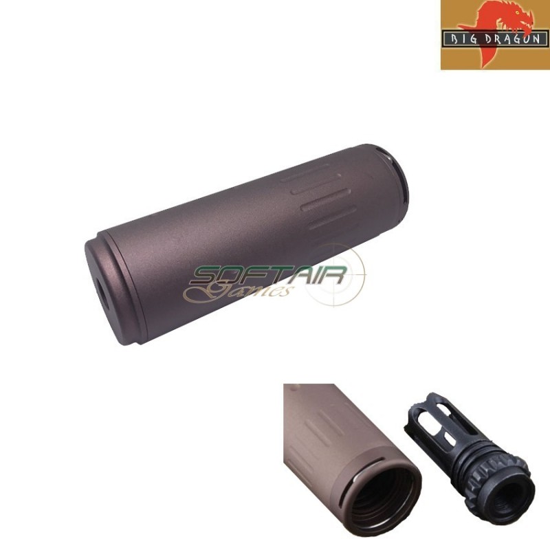 Silencer Acc Short Style Dark Earth Big Dragon (bd0477)