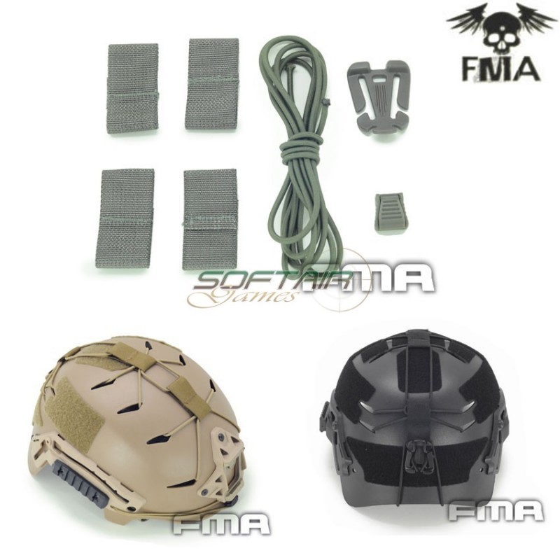 Kit Per Elmetti Modifica Foliage Green Fma (fma-tb784)