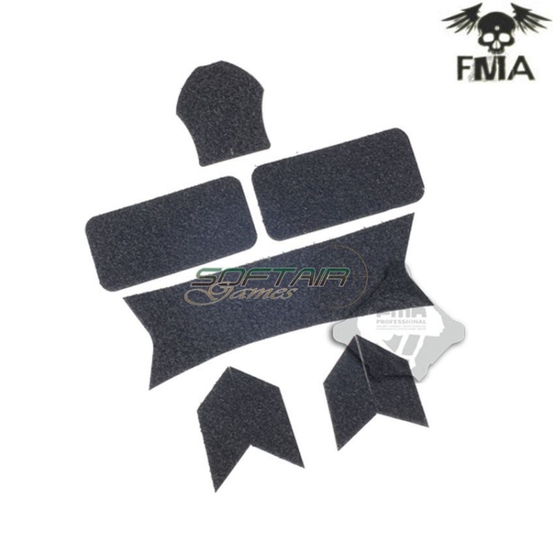 Velcro Set Adesivi Maritime Devil Type Da Elmetto Black Fma (fma-tb876)