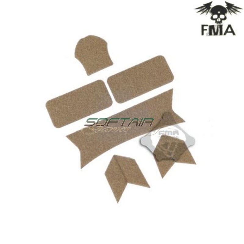 Velcro Set Adesivi Maritime Devil Type Da Elmetto Dark Earth Fma (fma-tb877)