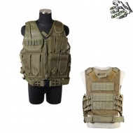 Tactical Vest Combat Olive Drab Frog Industries (fi-045-od)