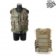 Tactical Vest Combat Digital Marpat Frog Industries (fi-045-ma)