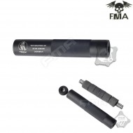 Silencer 14mm Cw/ccw Troy Type 198mm Black Fma (fma-tb880) Silencer 14mm Cw/ccw Troy Type 198mm Black Fma (fma-tb880)