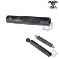 Silencer 14mm Cw/ccw Air Force Type 198mm Black Fma (fma-tb881) Silencer 14mm Cw/ccw Air Force Type 198mm Black Fma (fma-tb881)