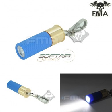 M870 Type Key Chain 270 Lumens Blue Con White Led Flashlight Fma (fma-tb889-wh)