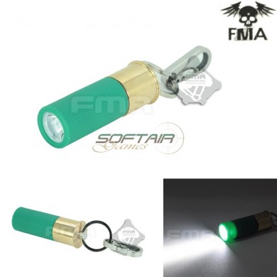 M870 Type Key Chain 270 Lumens Green Con White Led Flashlight Fma (fma-tb890-wh)