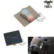 S-lite Fxukv Type Hook Base Dark Earth With Red Strobe Light Fma (fma-tb895-red)