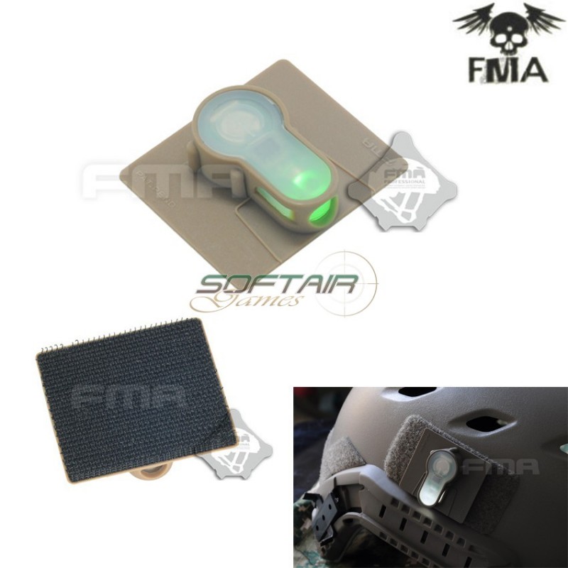 S-lite Fxukv Type Hook Base Dark Earth Con Green Strobe Light Fma (fma-tb895-gr)