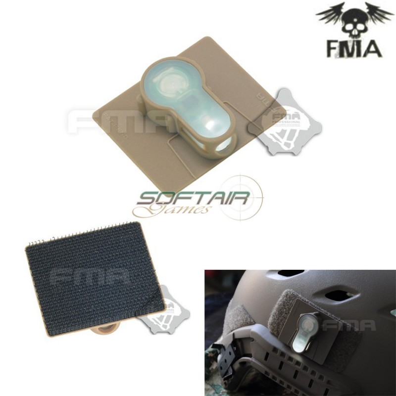 S-lite Fxukv Type Hook Base Dark Earth Con White Strobe Light Fma (fma-tb895-wh)