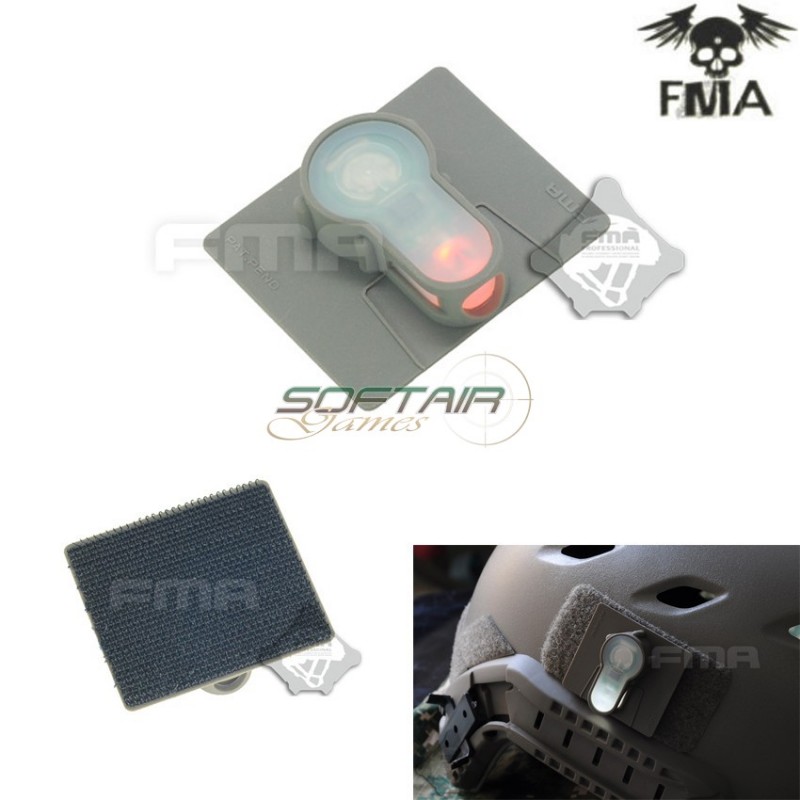 S-lite Fxukv Type Hook Base Foliage Green With Red Strobe Light Fma (fma-tb897-red)