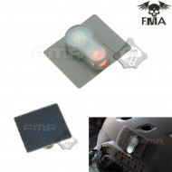 S-lite Fxukv Type Hook Base Foliage Green With Red Strobe Light Fma (fma-tb897-red)