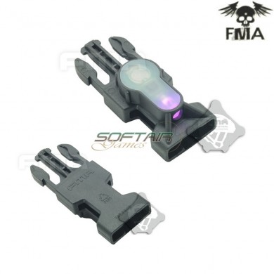 S-lite Fibbia Side Release Mil-spec Black Con Pink Strobe Light Fma (fma-tb901-pk)