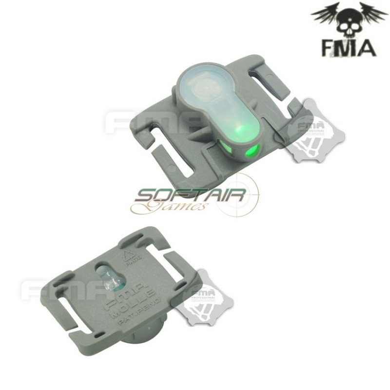 S-lite Fxukv Type Molle System Foliage Green Con Green Strobe Light Fma (fma-tb907-gr)