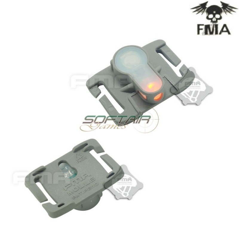 S-lite Fxukv Type Molle System Foliage Green Con Orange Strobe Light Fma (fma-tb907-or)