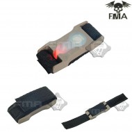 S-lite Fxukv Type Webbing Split Bar Dark Earth Con Red Strobe Light Fma (fma-tb910-red)