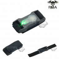 S-lite Fxukv Type Webbing Split Bar Black With Green Strobe Light Fma (fma-tb911-gr)