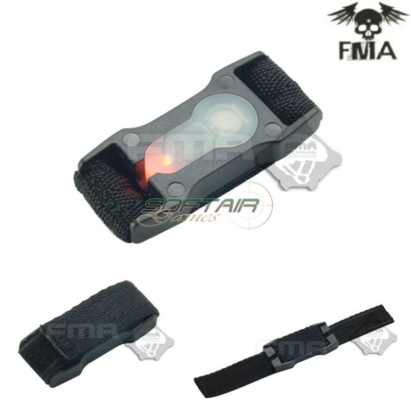 S-lite Fxukv Type Webbing Split Bar Black Con Orange Strobe Light Fma (fma-tb911-or)