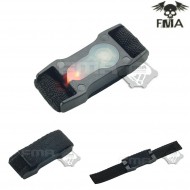 S-lite Fxukv Type Webbing Split Bar Black With Orange Strobe Light Fma (fma-tb911-or)