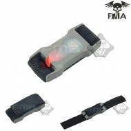S-lite Fxukv Type Webbing Split Bar Foliage Green With Red Strobe Light Fma (fma-tb912-red)