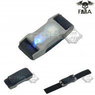 S-lite Fxukv Type Webbing Split Bar Foliage Green With Blue Strobe Light Fma (fma-tb912-bl)
