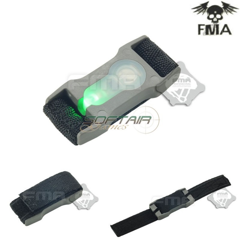S-lite Fxukv Type Webbing Split Bar Foliage Green With Green Strobe Light Fma (fma-tb912-gr)