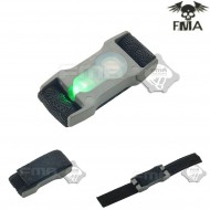 S-lite Fxukv Type Webbing Split Bar Foliage Green With Green Strobe Light Fma (fma-tb912-gr)