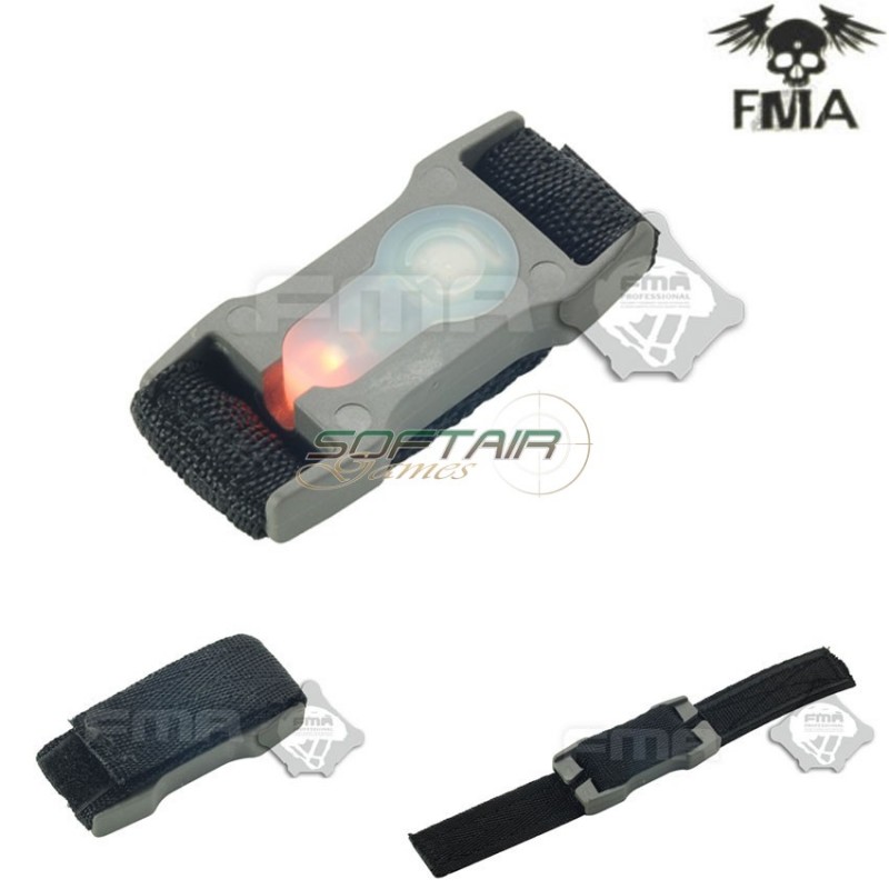 S-lite Fxukv Type Webbing Split Bar Foliage Green With Orange Strobe Light Fma (fma-tb912-or)