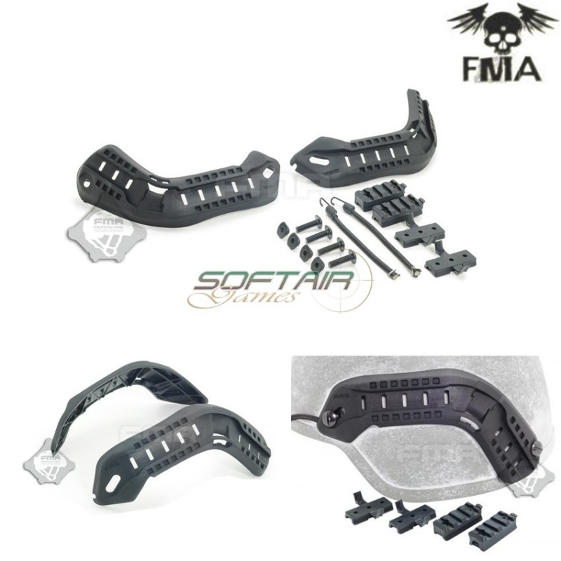 Set Rail Guide Suit Black Mich 2000 Type Fma (fma-tb923)