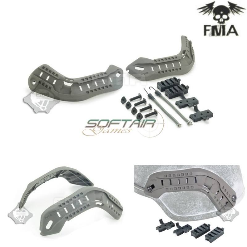 Set Rail Guide Suit Foliage Green Mich 2000 Type Fma (fma-tb925)