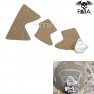 Velcro Set Sticker Maritime Mh Type For Helmet Dark Earth Fma (fma-tb938-de)
