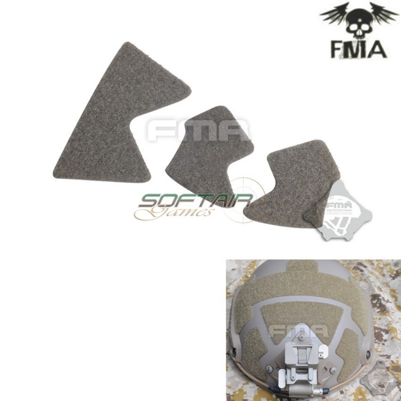 Velcro Set Adesivi Maritime Mh Type Da Elmetto Foliage Green Fma (fma-tb938-fg)