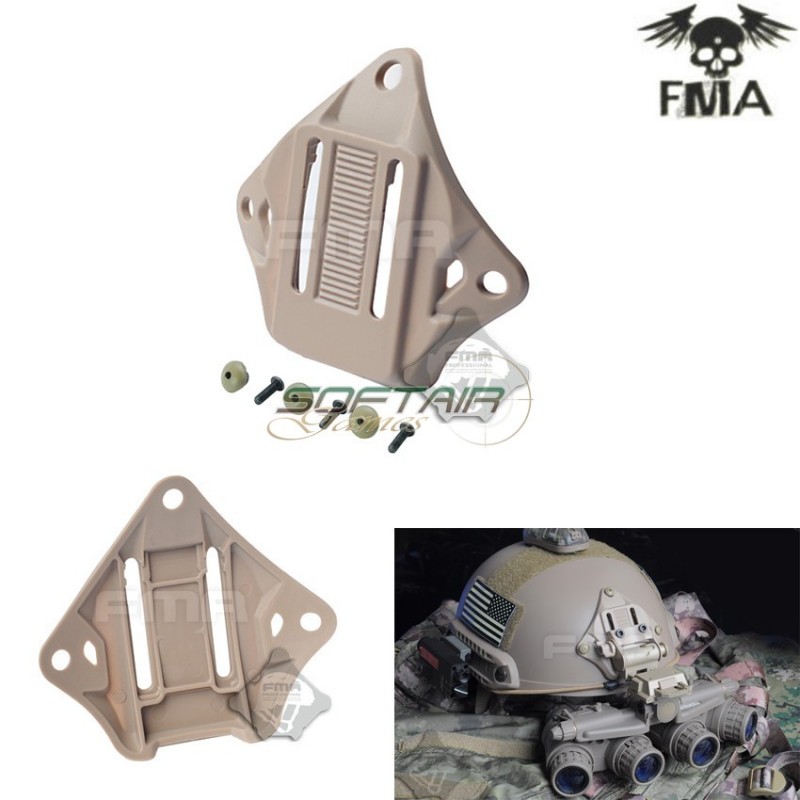 Helmet Mount L4g19 Aid Shroud Dark Earth Fma (fma-tb949-de)