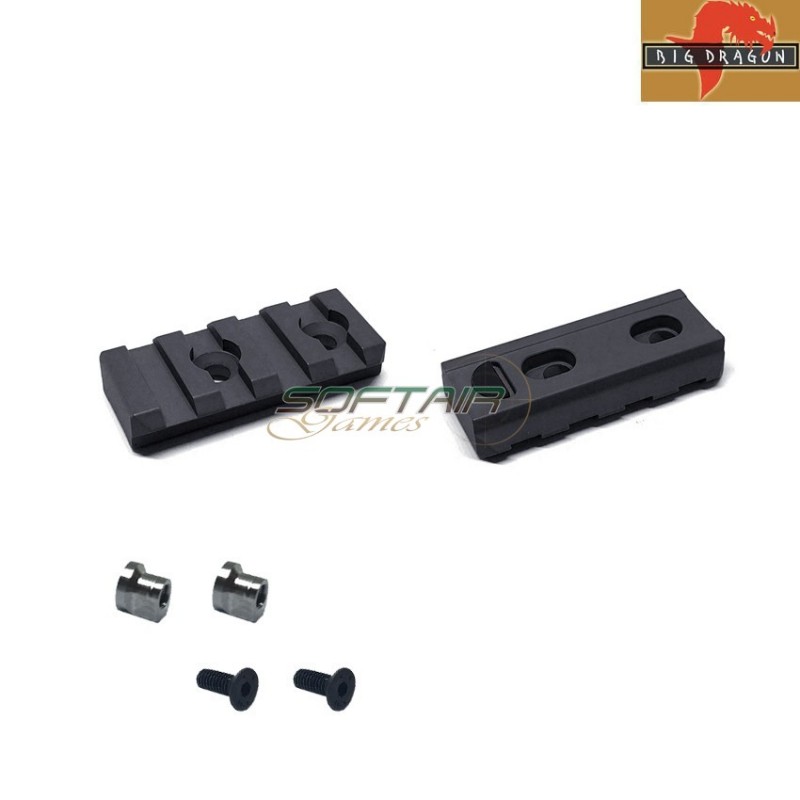 Nov Nsr Type 4 Slots Rail Black For Keymod Big Dragon (bd9173)