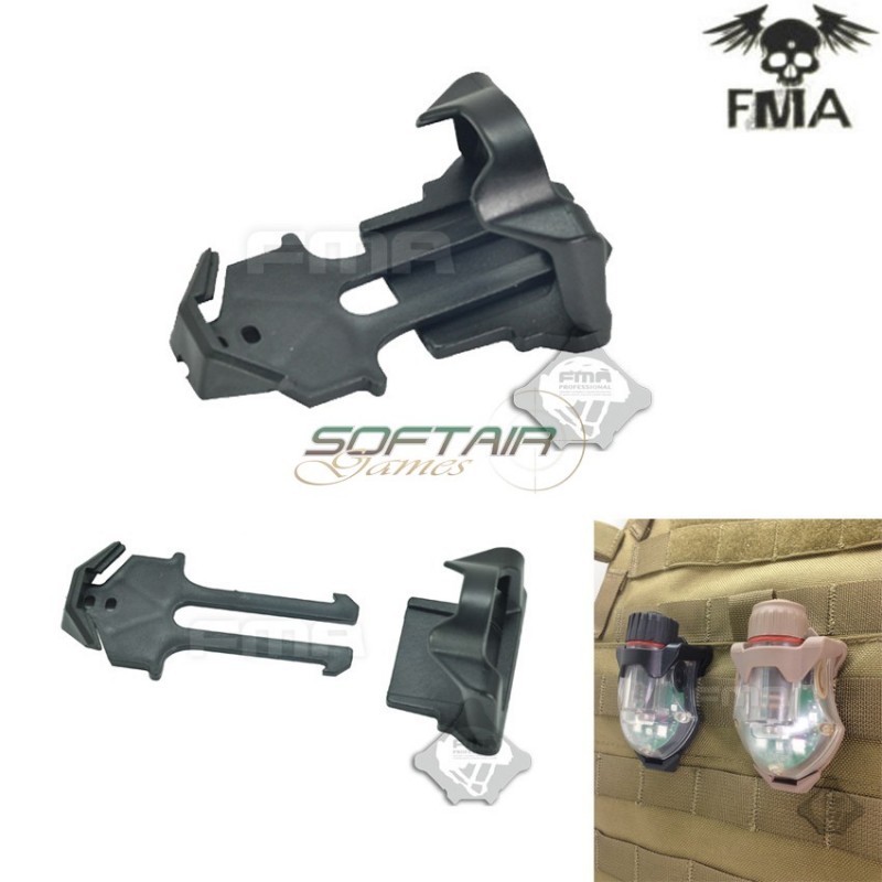 Molle Case Black Per Manta Strobe Fma (fma-tb955-bk)