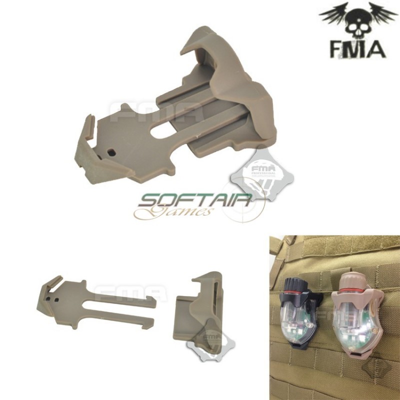 Molle Case Dark Earth For Manta Strobe Fma (fma-tb955-de)