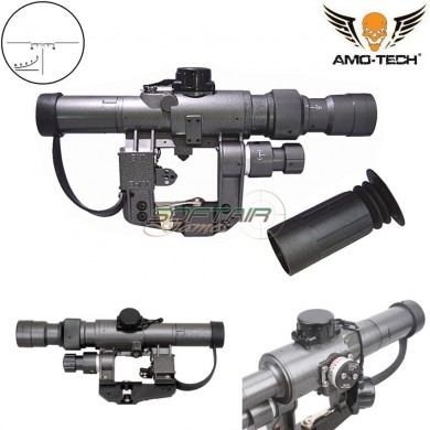 Ottica 3-9x24 Svd/ak Military Weapon Sight Grey Amo-tech® (amt-24)