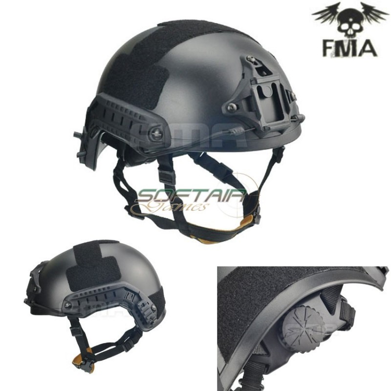 Elmetto Fast Ballistic High Cut Xp Black Fma (fma-tb960-bk)