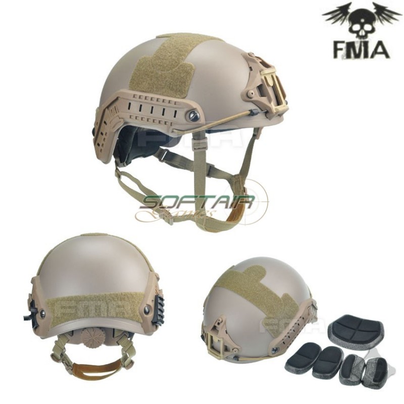 Fast Ballistic High Cut Xp Helmet Dark Earth Fma (fma-tb960-de)