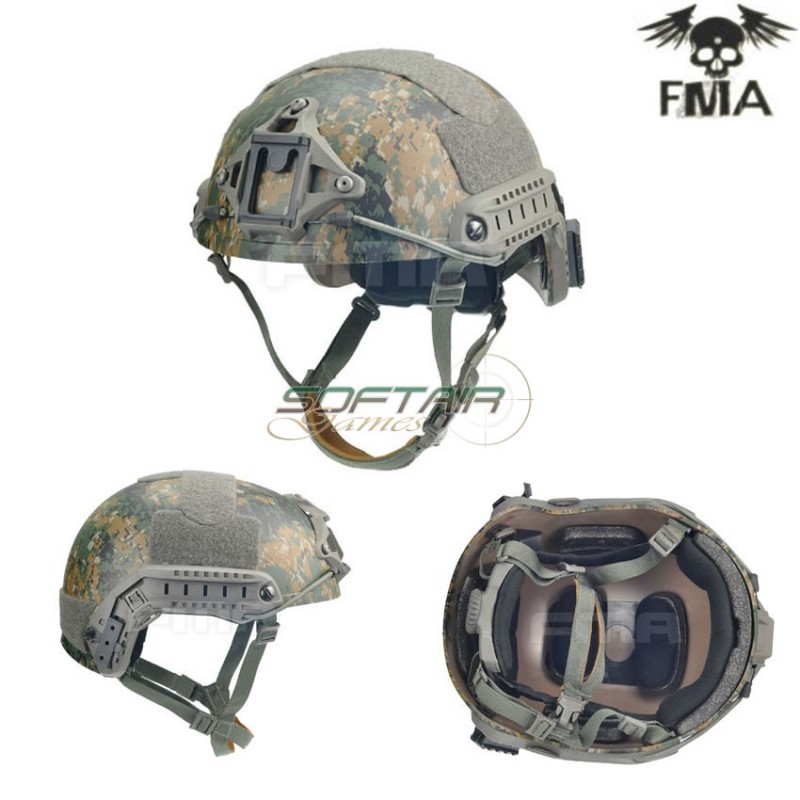 Elmetto Fast Ballistic High Cut Xp Digital Marpat Fma (fma-tb960-sw)
