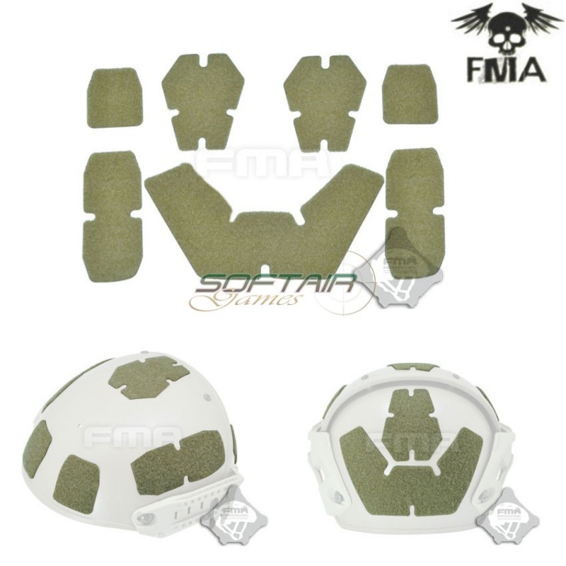 Velcro Set Adesivi Cp Type Da Elmetto Dark Earth Fma (fma-tb961-de) Velcro Set Adesivi Cp Type Da Elmetto Dark Earth Fma (fma-tb961-de)